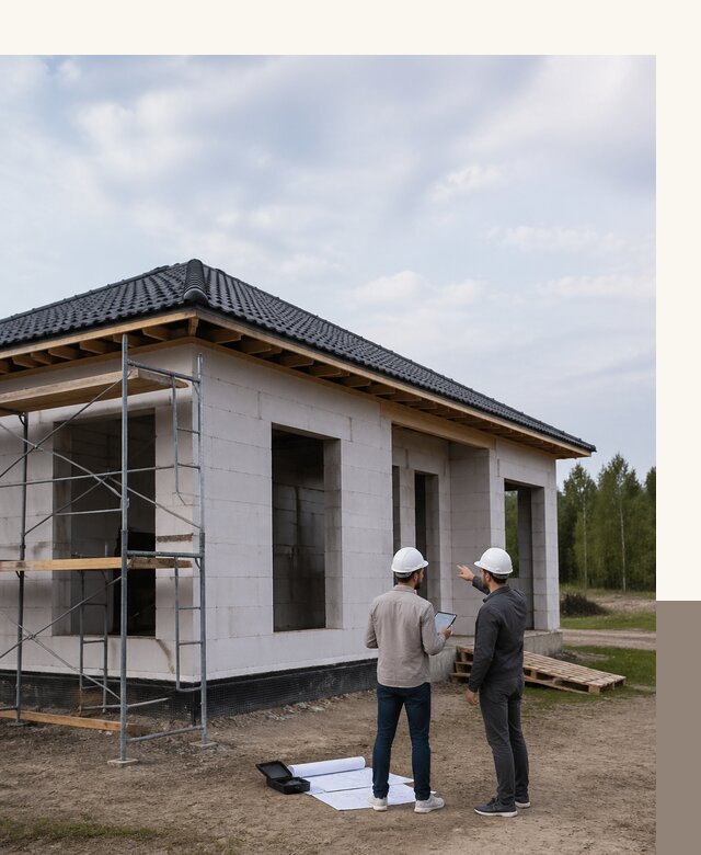 Проектирование одноэтажных домов из газобетона в Новочеркасске
