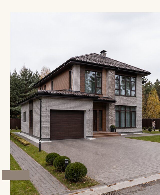 Проект дома 8 на 8 с гаражом в Новочеркасске по цене 35819 | А3дПро-Нвч